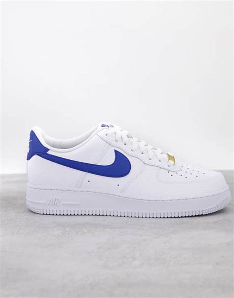 nike air force 1 dames blauw wit|nike air force 1 sport.